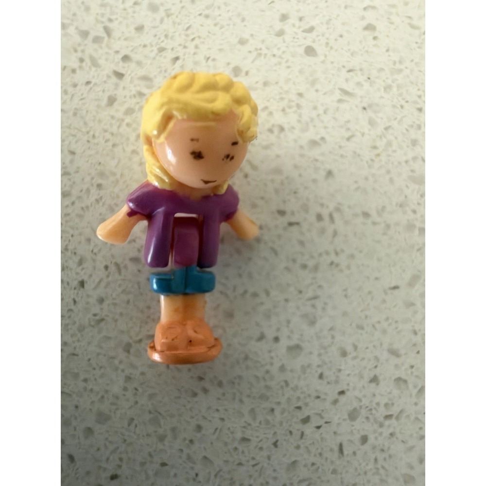 1989 Vintage Bluebird Polly Pocket Wild Zoo World Doll Only